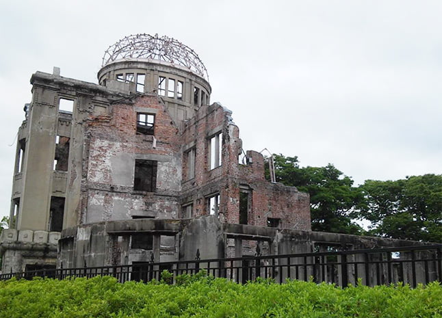 Cúpula da Bomba Atômica, localizada no Parque Memorial da Paz de Hiroshima (Fonte: arquivo pessoal)