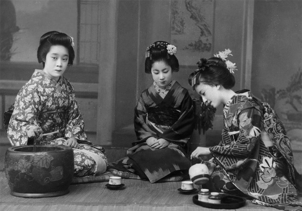 Cerimônia do chá no Japão