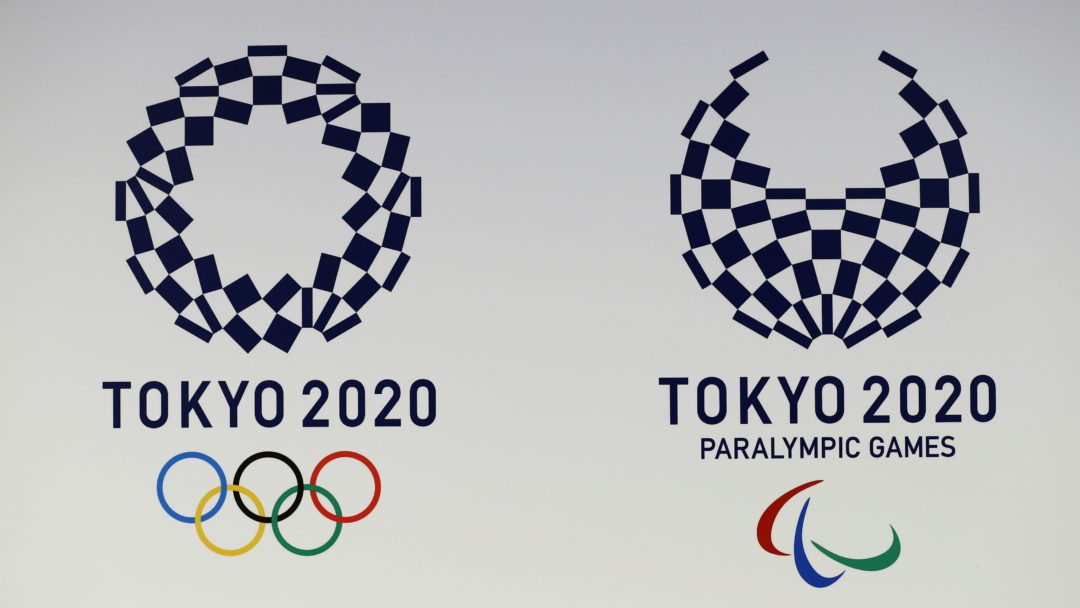 Logo oficial das Olimpíadas 2020 Japão
