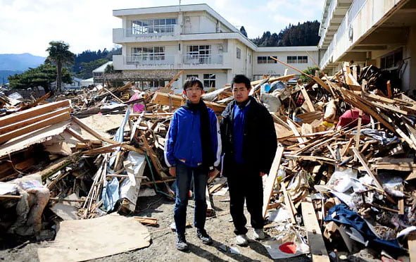 sobreviventes tsunami Japão 2011