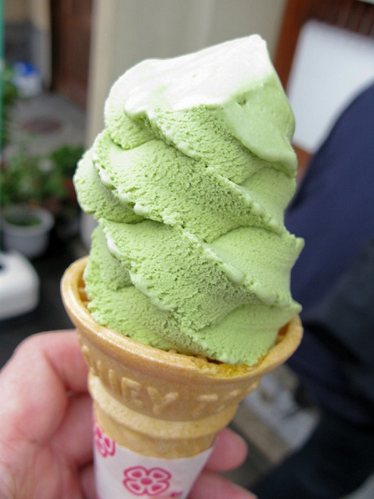 sorvete de wasabi