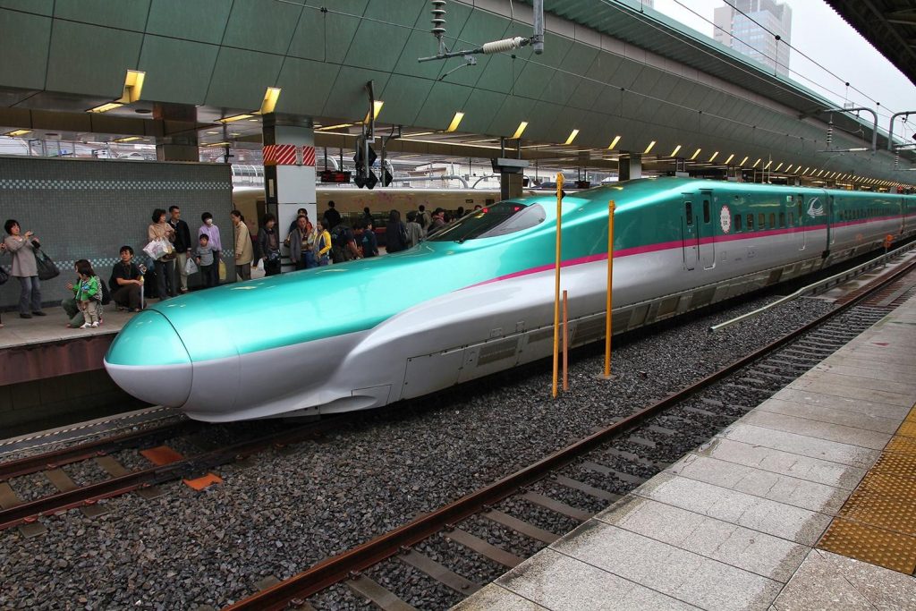 trem no Japão