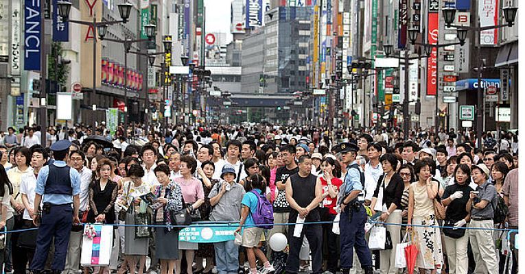 Densidade demográfica Tóquio