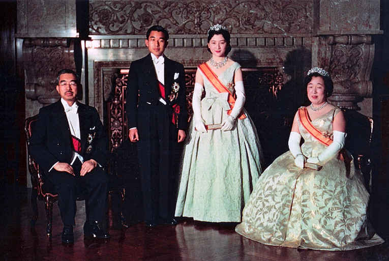 Foto família real japonesa