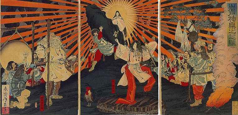 Ilustração do Shinto